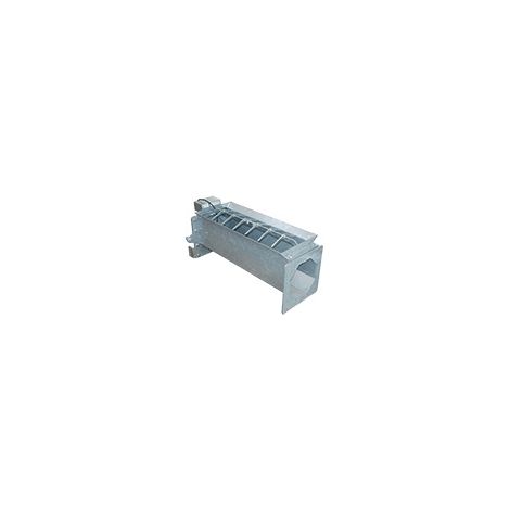 ETA Offener Trog 2,5m f. Befuellschnecke mit Sicherheitsgitter und Ruettler - 17800-2500