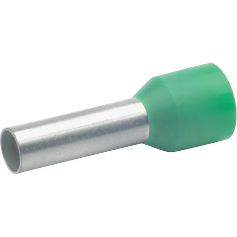 Klauke Terminales preaislados NFC verde 6 mm² 100 piezas
