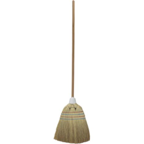 SCOPA SAGGINA 36 CM SUPER C/MANICO Q.TA 10