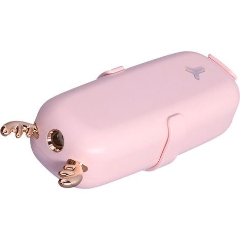 Diffuseur d'huiles essentielles à plusieurs niveaux, réglable, silencieux et à fine atomisation, rose (1/5)