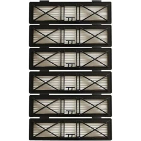 Lot de 6 filtres HEPA pour Neato Botvac D7 D3 D4 D5 D6 D70 D75 D80 D85 pour filtres Neato Botvac 75e 80 85 pièces, (1/5)