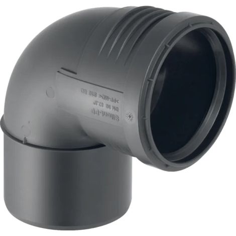 CURVA 875  ° AD INNESTO IN PP CON GUARNIZIONE SERIE SILENT -  EE ¸125  - GBR