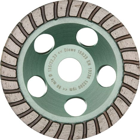 DIEWE Diamant-Trockenschleifteller Special Line Turbo 125 x 22 x 22.23 mm (1/5)