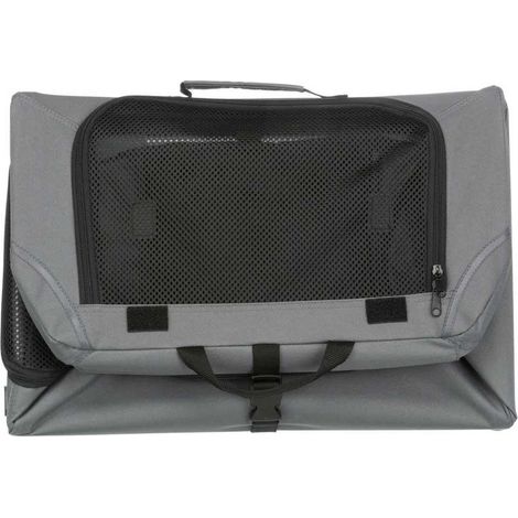 Trixie Easy Soft S/M Transportbox grau Hund