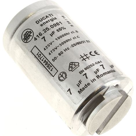 Condensatore da 7µf per asciugatrice a.e.g.