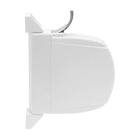 Recogedor de persiana mini blanco para cinta de 18mm de ancho abatible 70040110 (1/2)