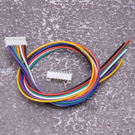 10 jeux de connecteurs JST PH 2,0 mm 8 broches mâle/femelle, câble de 30 cm (1/5)