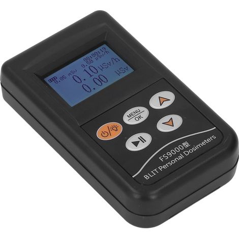 Détecteur de rayonnement nucléaire compteur Geiger X β γ testeur dose alarme dosimètre portable (1/5)