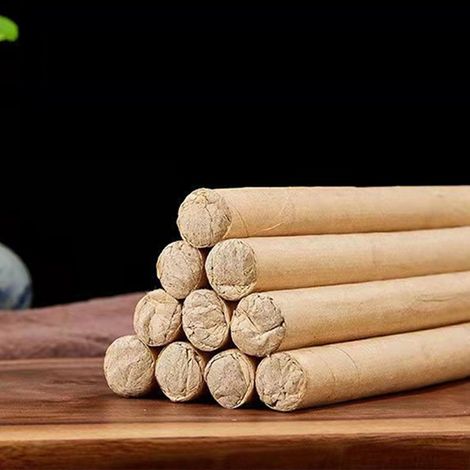 10 bâtonnets de moxa purs et rafraîchissants pour purifier l'air de la maison, à base d'armoise et d'absinthe, pour une moxibustion douce (1/5)