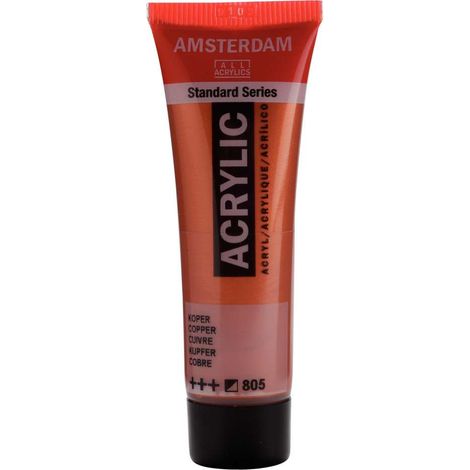 Colore acrilico Amsterdam 20 ML Rame