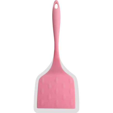 Spatel En Silicone Haute Température - Pour Cuisinière À Plaque Chauffante Et Four - Idéal Pour Nougat Teppanyaki Okonomiyaki - 34 X 13 Cm - 1 Pièce (1/3)