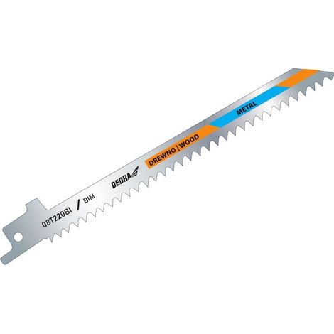Lama per sega a gattuccio Dedra 08t220bi 150 mm 2 pezzi