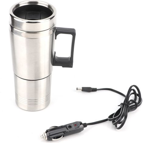 GARRYFIZH Car Electric Kettle Coffee Tea Water Chauffage Tasse 12V 350 ml + 150 ml