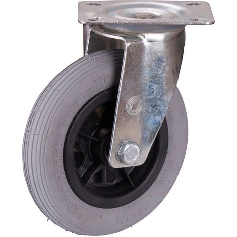 VARIOfit Lenkrolle mit Luftbereifung 150x30mm