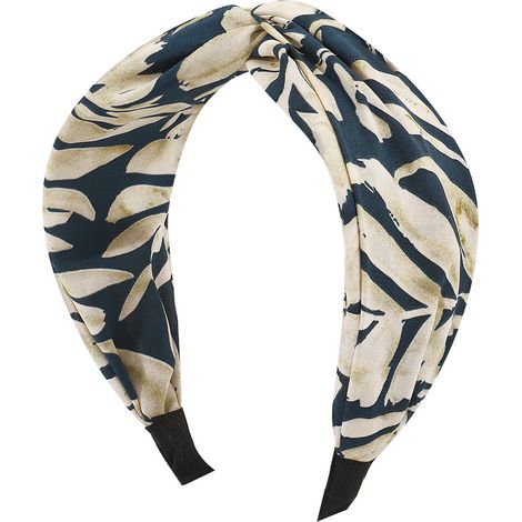 Bandeau en tissu imprimé, bandeaux tendance pour filles, bandeau élégant pour femmes (1/5)
