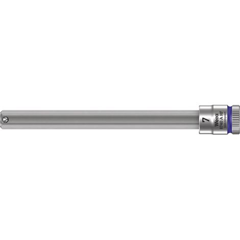 WERA Zyklop Bitnuss 8740 A HF, 1/4" Hex-Plus 7,0 x 100 mm, Haltefunktion