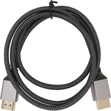 Câble HDMI 4K haute vitesse, adaptateur HDMI tressé 60 Hz vers HDMI, compatible avec les tablettes, appareils photo, ordinateurs, téléviseurs et moniteurs jusqu'à 1 m. (1/5)