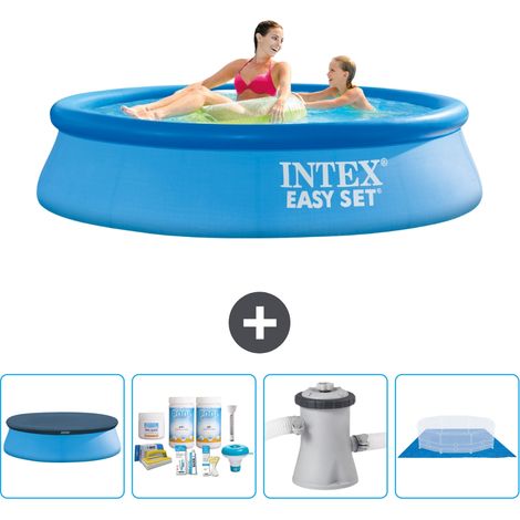 Intex Piscine Easy Set Ronde - 244x61 cm - 5-pièces SCB1 (1/5)