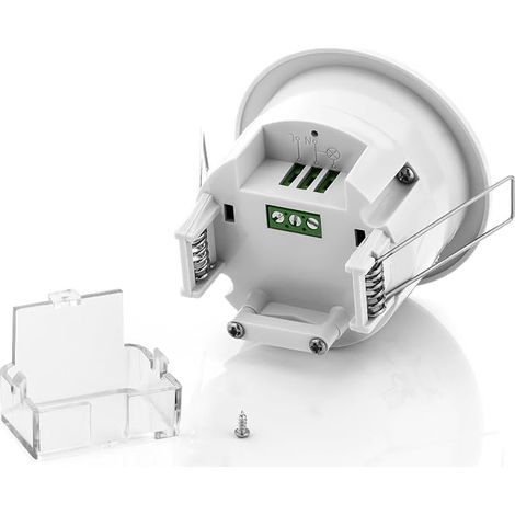 360° Recessed Infrared Motion Detector White (1/4)