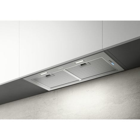 Elica FOLD-80-GR campana Encastrada Gris 600 m³/h