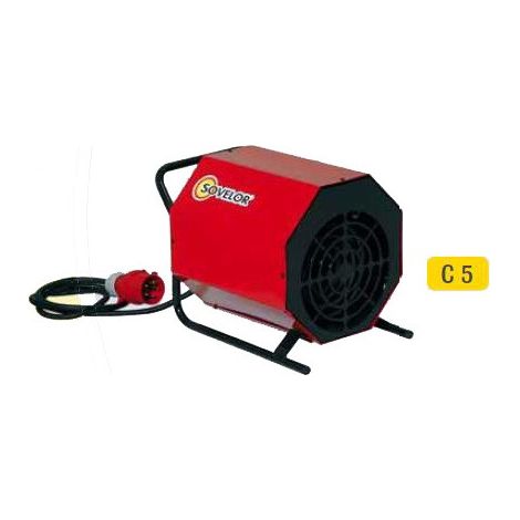 Sovelor - Chauffage air pulsé portable électrique 380V3 50 Hz 5 kW - C5/S