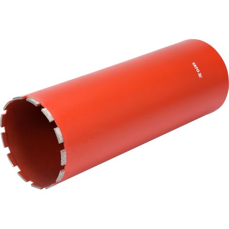 Couronne de forage diamantée, béton armé, béton, granit, 152mm, 1 1/4