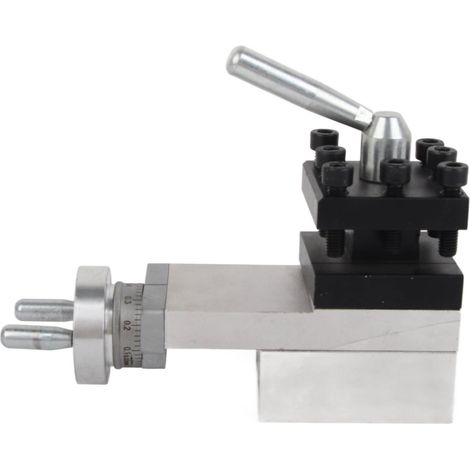 Étau de poste pour tour, outil à changement rapide 60x60mm, compatible modèles 210 8x16 220x400 220x600 220x750 (1/5)