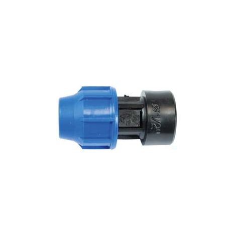 RACCORDO A COMPRESSIONE FEMMINA PN16  ø mm.63x2