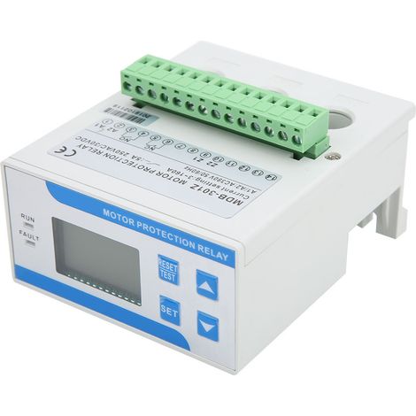 Protecteur de moteur intégré triphasé numérique en cas de défaillance de phase, protection contre les surcharges et les sous-charges, 380 V CA, 3-160 A