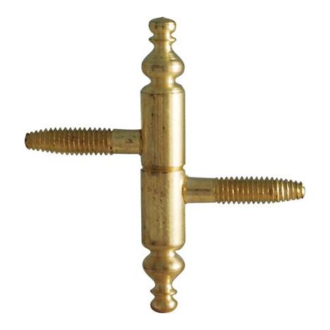 CERNIERA BAROCCO TIPO ANUBA - ACCIAIO OTTONATO MM  9- 20 pezzi