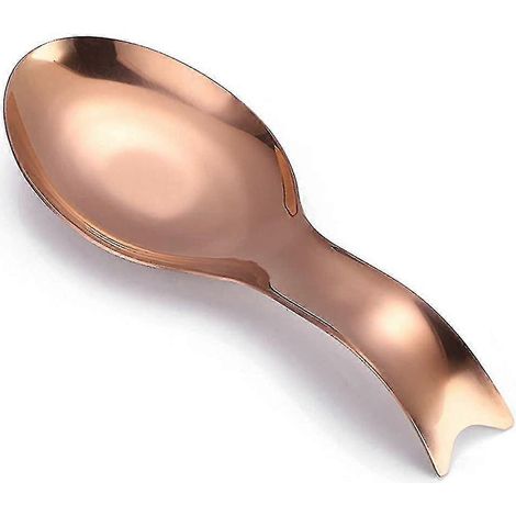 Repose-cuillère en acier inoxydable pour plan de travail, ustensile de cuisine, louche (1/5)