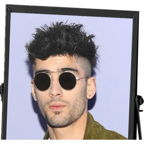 Cadre photo acrylique noir imperméable, décoration de bureau élégante pour maison, bureau, café, cadeau CBS2706, ornement mural métallique premium. (1/4)