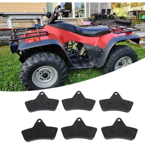 Les plaquettes de frein avant et arrière conviennent aux Arctic Cat 250, 300, 400, 500 2X4 et 4X4 (3 paires). (1/5)
