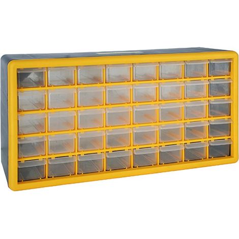 Wandorganisator Strend Pro SBx3045-F, 40 Schubladen, 50x16x25 cm, max. 25 kg