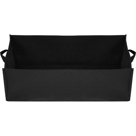 Sacs de Culture de Plantes, Jardin de Sacs de Plantation légumes, Rectangulaire Tissus Non Sac tissés, jardinière de pépinière pour la Culture de Fleurs de Fraises(60 30 20cm) (1/5)