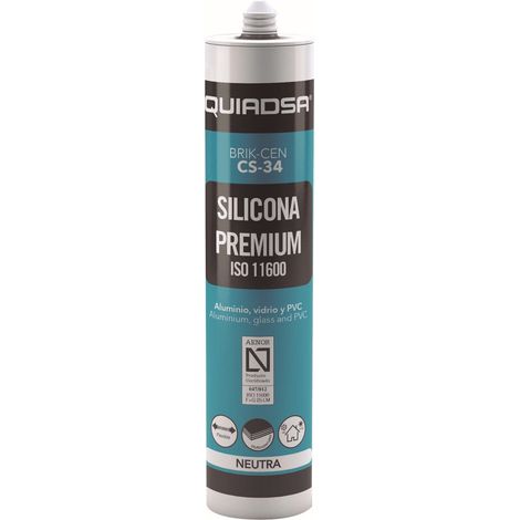 Silikondichtstoff quiadsa cs-34 UV- und wetterbeständig 300ml