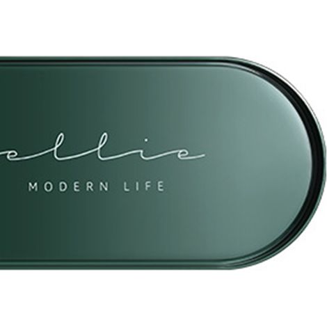 Boîte de rangement de luxe en fer forgé, récipient d'égouttage transparent pour louches et baguettes, porte-baguettes de cuisine, tube de rangement pour ustensiles de cuisine, vert. (1/5)