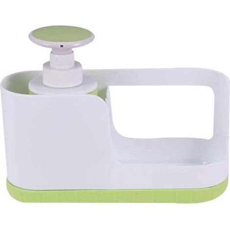 Sponge Cover with Soap Dispenser Double Layer Removable