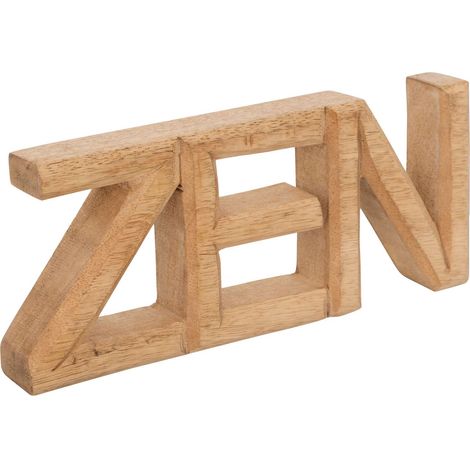 Mot à poser en bois ZEN (1/4)