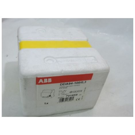 Bloc différentiel 100A 4P 300mA type A série DDA94 pour association à disjoncteur S290 (GNGU940001R5400) ABB 791859
