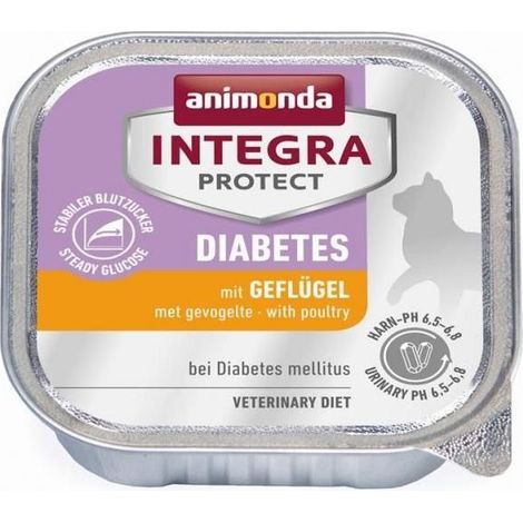 Animonda Integra Diabetes Poulet pour chats - Nourriture humide 100 g