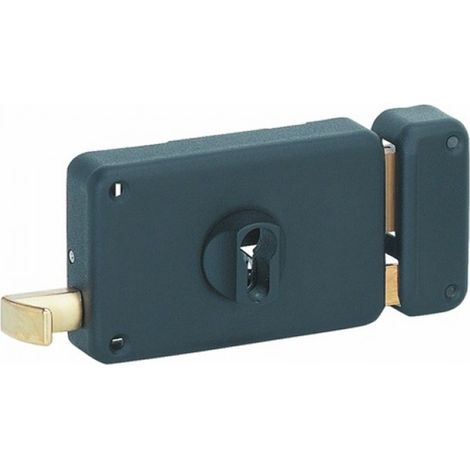 Cerradura horizontal de superficie THIRARD - Tirador - Cilindro europeo - Derecho - 140x88 - 019766