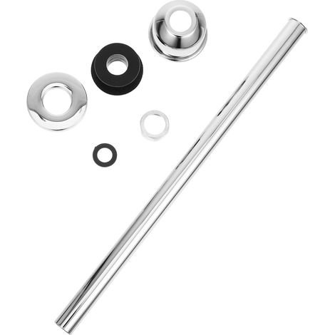 Complete replacement for urinal - flush hose extension and gasket - Versatile installation - Compatible with toilet and bathroom taps (1/5)