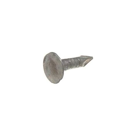 Lot de 24 clous en feutre en acier galvanisé de 13 mm pour une utilisation en extérieur (1/2)