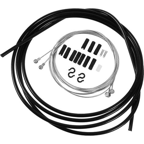 Kit de remplacement de câbles de freins et de dérailleurs de vélo (avec gaine de câble) - 3 jeux (1/5)