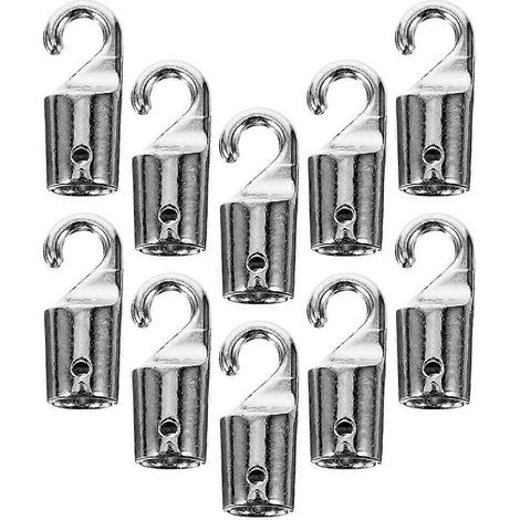 Lot de 10 crochets de rechange pour stores vénitiens – Fabrication de précision, surface lisse, conception polyvalente pour plusieurs fenêtres (1/5)