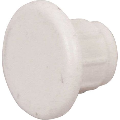 Bouchon d obturation blanc pour paumelle universelle BOURG M 789021 (1/2)