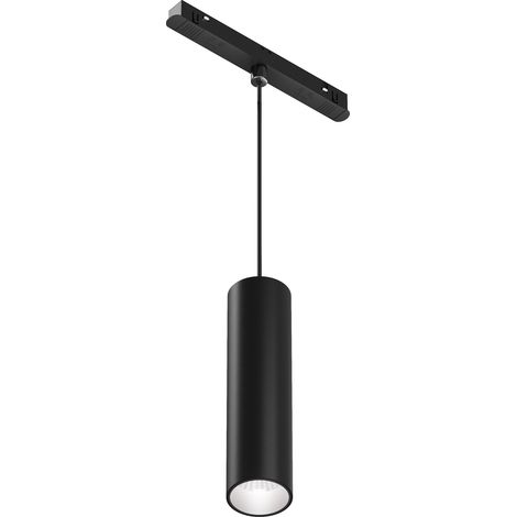 Lampada sospensione binario nera tubo LED 12W 2700-6000K Maytoni