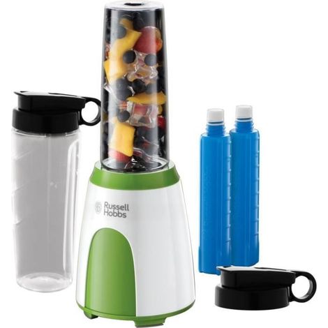 Russell Explore Mix & Go Cool blender vert et blanc (1/5)