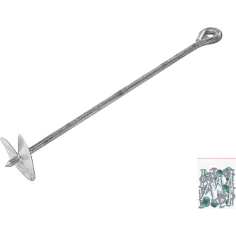 Stahl-Bodenanker – 4er-Set – Verzinkter Stahl – Sichere Befestigung für Schaukeln – Gärten und Spielplätze – 50 cm